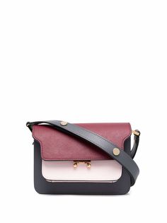 Marni сумка на плечо Trunk в стиле колор-блок