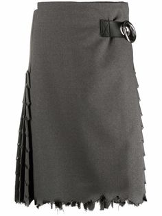 Marni pleated midi skirt