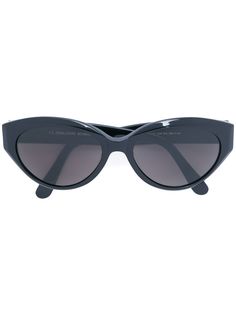 Jean Louis Scherrer Pre-Owned солнцезащитные очки в оправе кошачий глаз