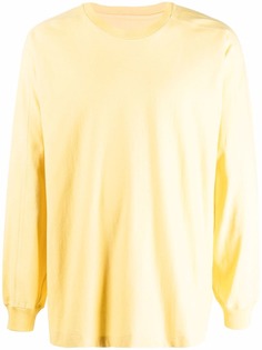Homme Plissé Issey Miyake long-sleeved cotton T-shirt
