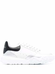 Alexander McQueen кроссовки Court со вставками