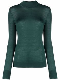 Ports 1961 turtle-neck wool longsleeved top