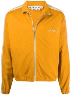 Marni спортивная куртка с вышивкой