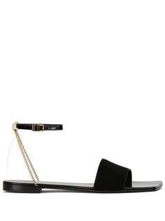 Giuseppe Zanotti сандалии Erhos с цепочкой