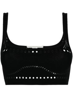 Stella McCartney бюстгальтер-бралетт с английской вышивкой