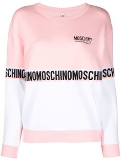 Moschino толстовка с логотипом
