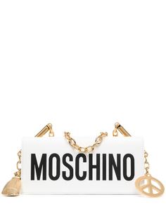 Moschino мини-сумка на плечо с логотипом