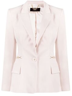 Elisabetta Franchi блейзер с логотипом