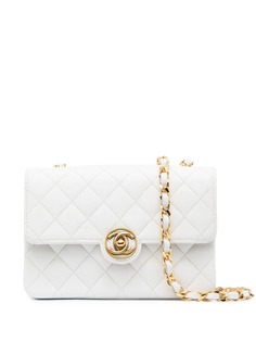 Chanel Pre-Owned маленькая стеганая сумка на плечо 1990-х годов