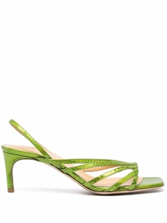 Giannico босоножки с тиснением