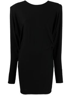 Alexandre Vauthier платье мини с драпировкой