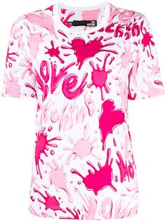 Love Moschino футболка с короткими рукавами и логотипом