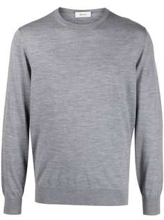 Z Zegna джемпер с отделкой в рубчик