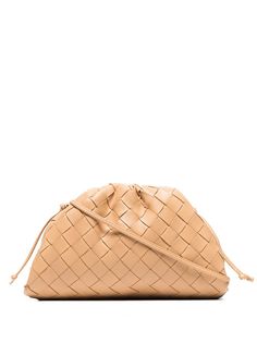 Bottega Veneta клатч The Pouch с плетением Intrecciato