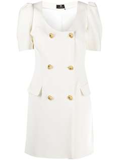 Elisabetta Franchi двубортное платье