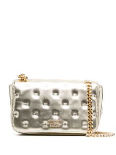 Moschino сумка через плечо с тиснением