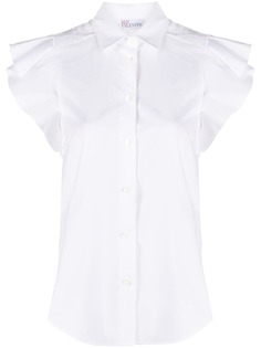 RED Valentino блузка с оборками