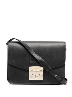 Furla сумка через плечо из зернистой кожи