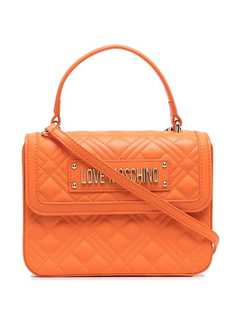Love Moschino стеганая сумка-тоут размера мини