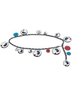 Chanel Pre-Owned ремень-цепочка 2003-го года с подвесками