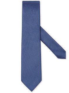 Ermenegildo Zegna галстук с вышивкой