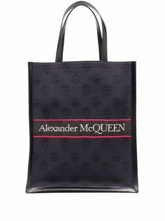 Alexander McQueen сумка-тоут с узором Skull