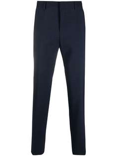 BOSS клетчатые брюки кроя слим