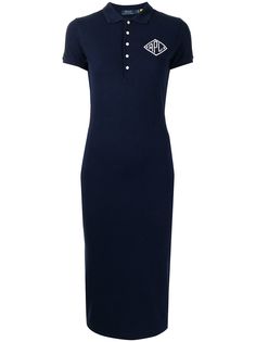 Polo Ralph Lauren платье поло с вышитым логотипом