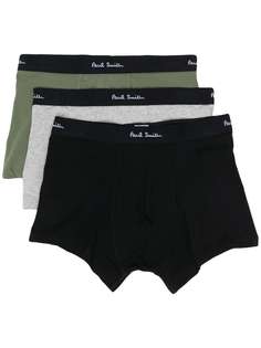 PAUL SMITH комплект из трех боксеров с логотипом