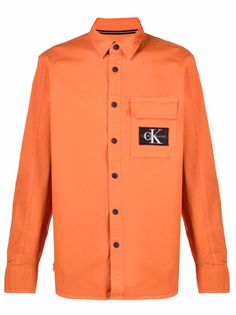 Calvin Klein Jeans куртка-рубашка на кнопках