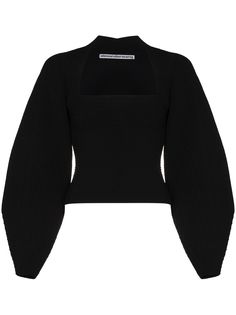 Alexander Wang WANG KNT SWTR SQR NC LS EXGRTD PFF DTL F