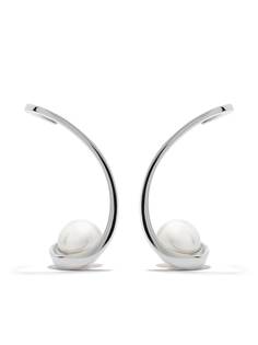 TASAKI серьги Aurora из белого золота с жемчугом