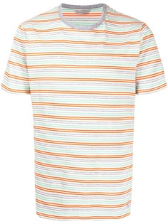 Gieves & Hawkes полосатая футболка с короткими рукавами