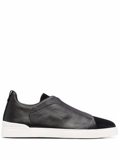 Ermenegildo Zegna кеды Triple Stitch без застежки