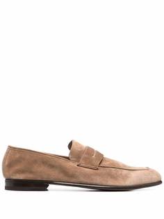 Ermenegildo Zegna пенни-лоферы на низком каблуке