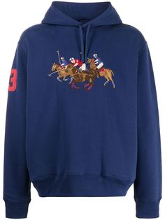 Polo Ralph Lauren худи с вышивкой