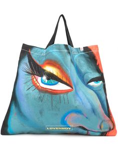 Charles Jeffrey Loverboy большая сумка-тоут с графичным принтом
