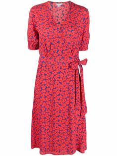 Tommy Hilfiger платье с запахом и цветочным принтом
