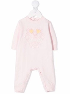 Kenzo Kids комбинезон с вышитым логотипом
