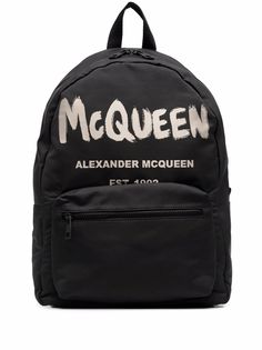 Alexander McQueen рюкзак с принтом Metropolitan