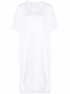 MM6 Maison Margiela платье-футболка с круглым вырезом