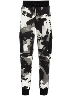 Dolce & Gabbana спортивные брюки с камуфляжным принтом