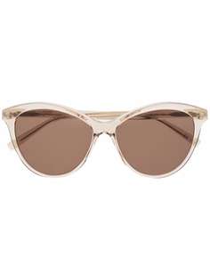 Saint Laurent Eyewear солнцезащитные очки в оправе кошачий глаз