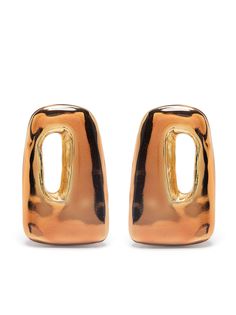 Marni крупные серьги прямоугольной формы