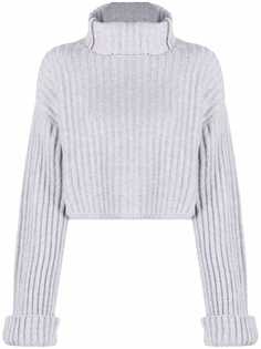 Brunello Cucinelli кашемировый джемпер с высоким воротником