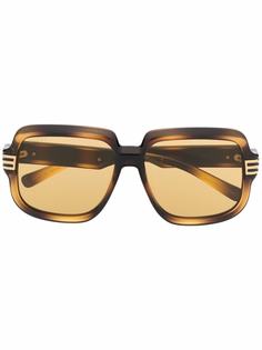 Gucci Eyewear солнцезащитные очки в оправе черепаховой расцветки