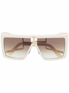 Balmain Eyewear солнцезащитные очки в квадратной оправе