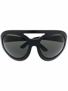 TOM FORD Eyewear солнцезащитные очки в массивной оправе