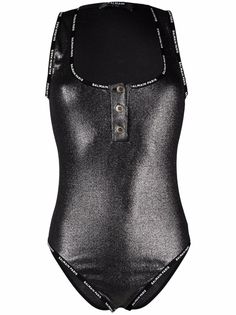 Balmain купальник с логотипом
