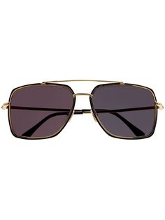 TOM FORD Eyewear солнцезащитные очки в массивной оправе